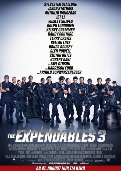 Filmplakat The Expendables 3