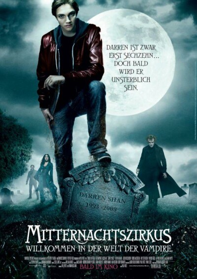 Filmplakat Mitternachtszirkus - Willkommen in der Welt der Vampire
