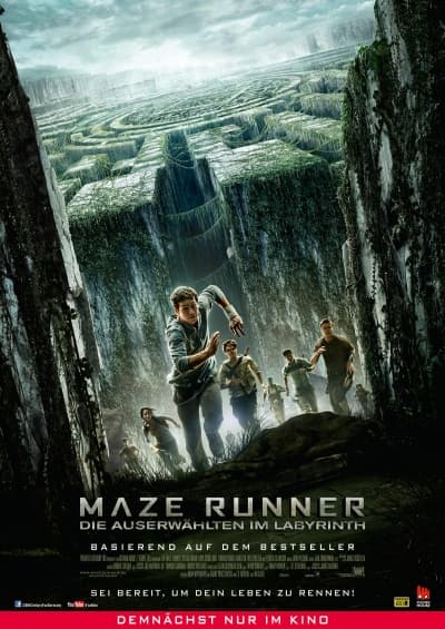 Filmplakat Maze Runner: Die Auserwählten im Labyrinth
