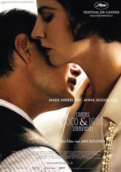 Filmplakat Coco Chanel & Igor Stravinsky