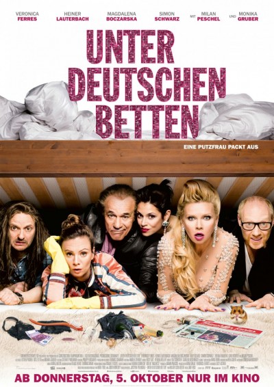 Filmplakat Unter deutschen Betten