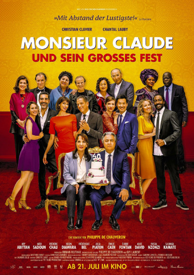 Filmplakat Monsieur Claude und sein großes Fest